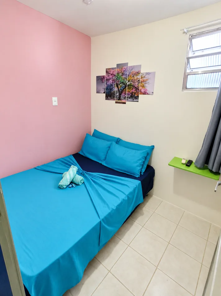 Camere matrimoniali — Mundo da Lua Hostel, Terceira Praia, Morro de São Paulo, Bahia. 03 · Terza spiaggia